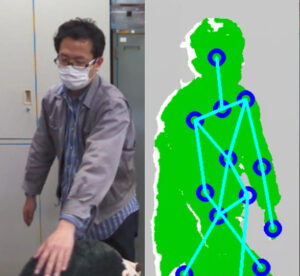 (Kinect画像より撮影)